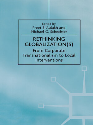 cover image of Rethinking Globalization(S)